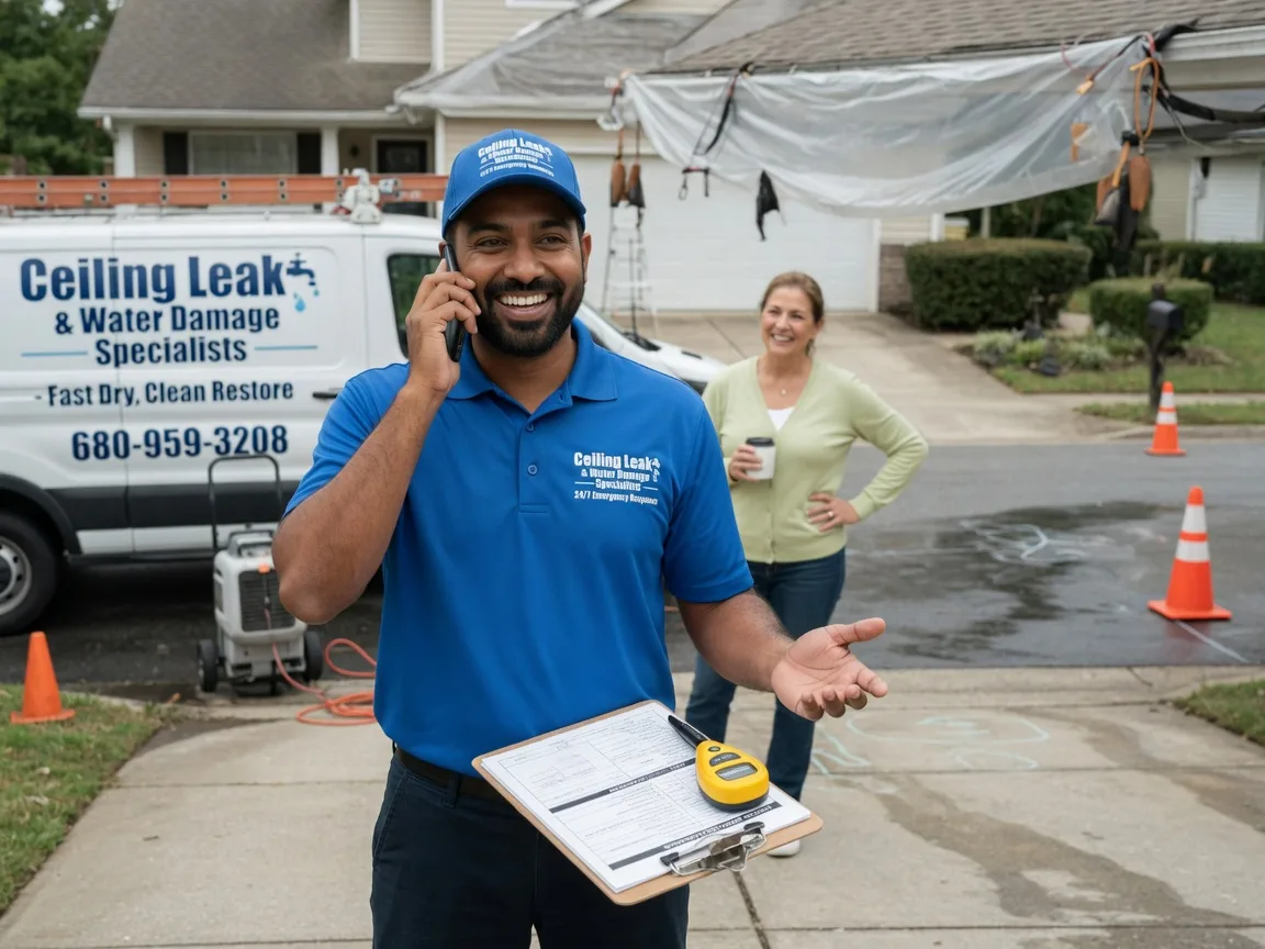 Ceiling Leak Cleanup La Porte, IN FAQs